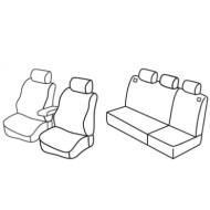 QE37020.JPG Set Coprisedili Superior Nero/grigio Volkswagen Golf Iv 5p Serie 37000 Coprisedili Su Misura Qe37020f