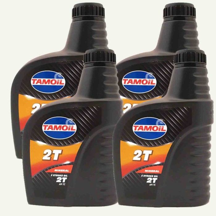 2-tempi-4-litri.jpg Tamoil 2t Mineral 2 Stroke Oil 4 Lt Olio Miscela Per Motori A 2 Tempi
