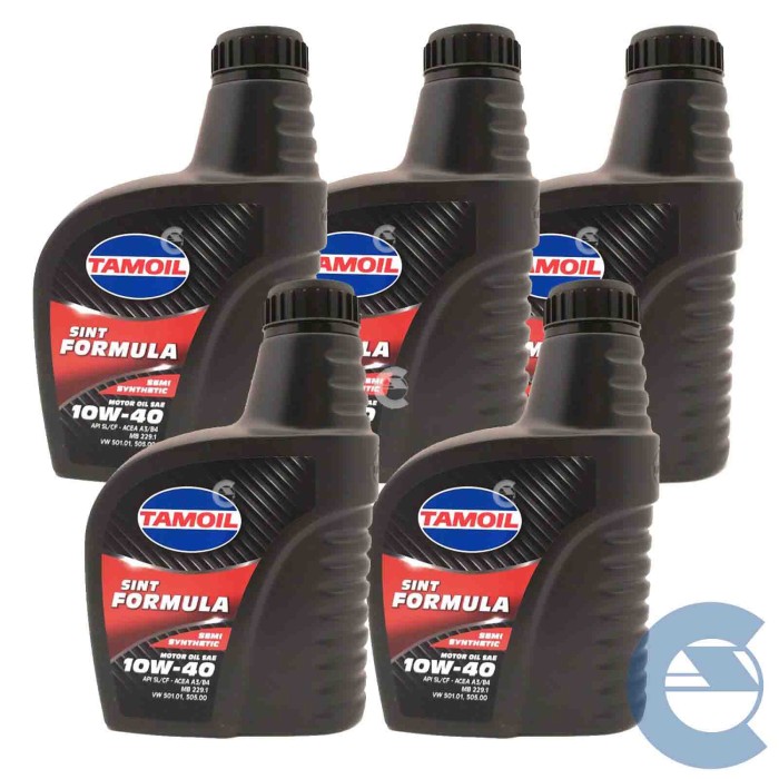 SINT-FUTURE-5LT.jpg Tamoil Sint Formula 10w40 5 Litri Olio Motore Benzina Diesel Furgoni Leggeri