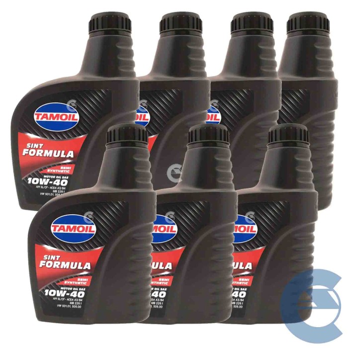 SINT-FORMULA-7-LT.jpg Tamoil Sint Formula 10w40 7 Litri Olio Motore Benzina Diesel Furgoni Leggeri