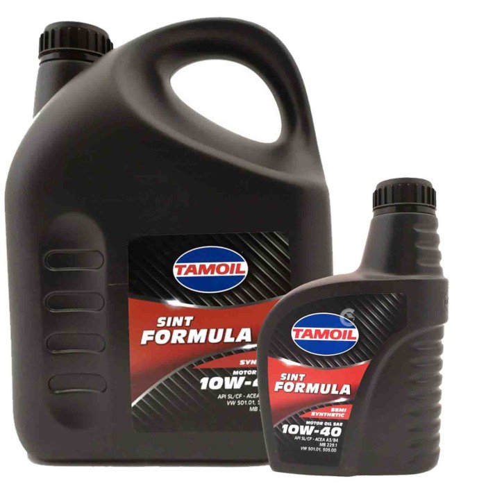 SINT-FORMULA-4+1-LT.jpg Tamoil Sint Formula 10w40 5 Litri Olio Motore Benzina Diesel Furgoni Leggeri