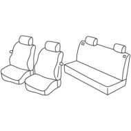 QE37096.JPG Set Coprisedili Superior Nero/grigio Volkswagen Polo 3p Serie 37000 Coprisedili Su Misura Qe37096f