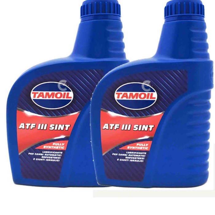 ATF-III-2LT.jpg Tamoil Atf Iii Sint 2 Litri Lubrificante Per Cambio Automatico E Servosterzo