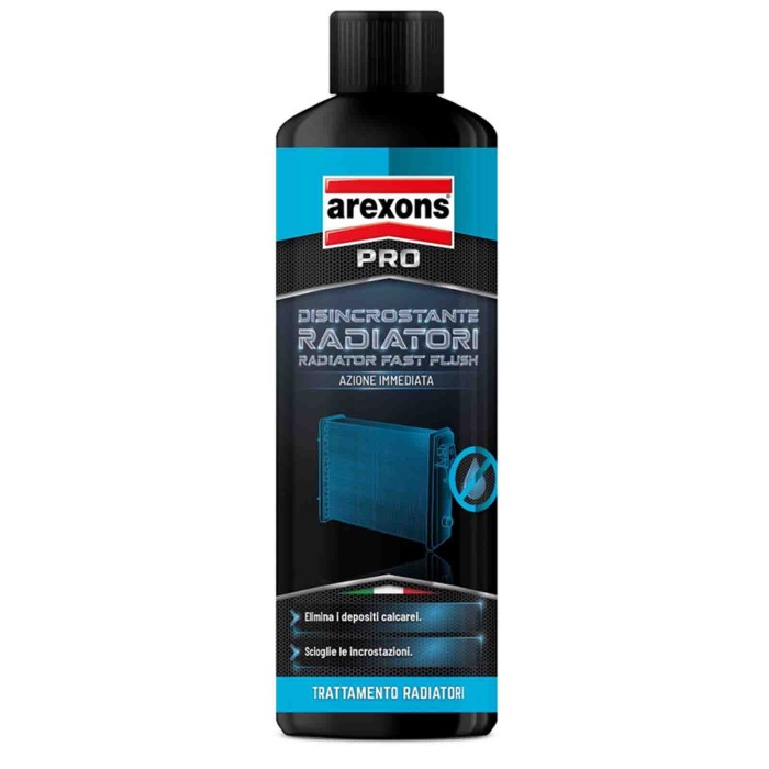 3507 DISINCROSTANTE RADIATORI.jpg Arexons 3507 Disincrostante Per Radiatori 500 Ml.