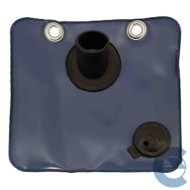 FAMAC 3601600 SACCA VASCHETTA TERGICRISTALLO SPECIFICA PER 500 F/L/R D'EPOCA DAL 1957 AL 1977. BORSA CONTENITORE COLORE BLU.PROD