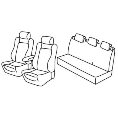 QE37113.JPG Set Coprisedili Superior Nero/rosso Volkswagen Polo 5p Serie 37000 Coprisedili Su Misura Qe37113e