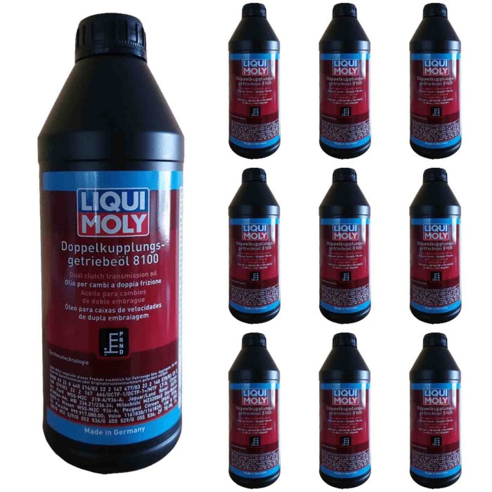 LIQUI-MOLY-10-LITRI.jpg Liqui Moly Olio Specifico Per Cambi A Doppia Frizione 8100 Ad Alta Prestazione. Confezione 10 Litri.