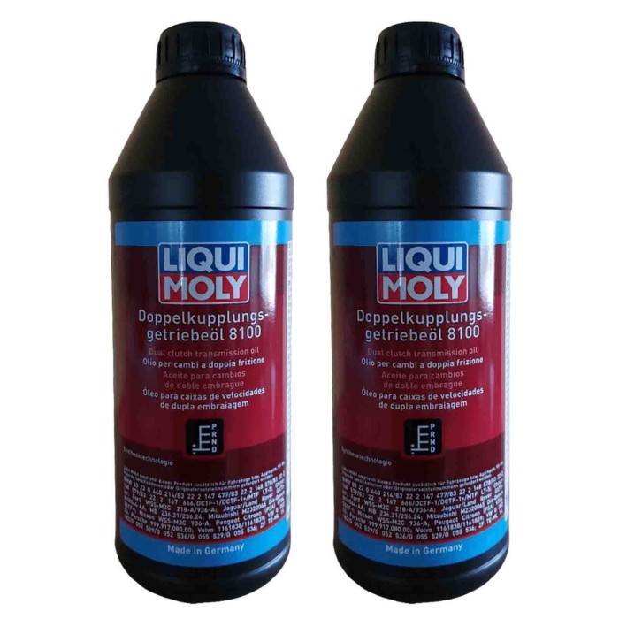 LIQUI-MOLY-8100-2-LITRI.jpg Liqui Moly Olio Specifico Per Cambi A Doppia Frizione 8100 Ad Alta Prestazione. Confezione 2 Litri.