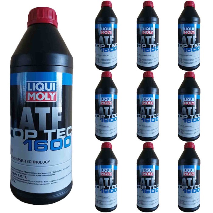 LIQUI-MOLY-3659_10-LITRI.jpg Liqui Moly 3659 Olio Trasmissisone Top Tec 1800 Atf Per Cambio Automatico 7-5 Marce 10 Litri