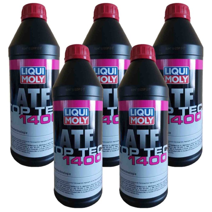 LIQUI-MOLY-3662_5-LITRI.jpg Liqui Moly 3662 Olio Trasmissione Cambio Top Tec 1400 5 Litri Per Cambio Automatico Per Mercedes Aud