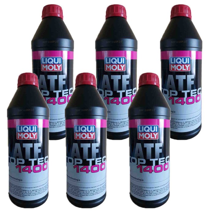 LIQUI-MOLY-3662_6-LITRI.jpg Liqui Moly 3662 Olio Trasmissione Cambio Top Tec 1400 6 Litri Per Cambio Automatico Per Mercedes Aud