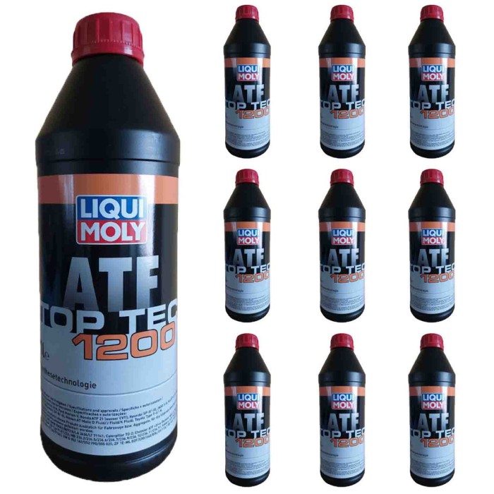 LIQUI-MOLY-3681_10-LITRI.jpg Liqui Moly 3681 Olio Trasmissione Atf Per Cambio Automatico Toptec 1200 Ad Alte Prestazioni. Confez