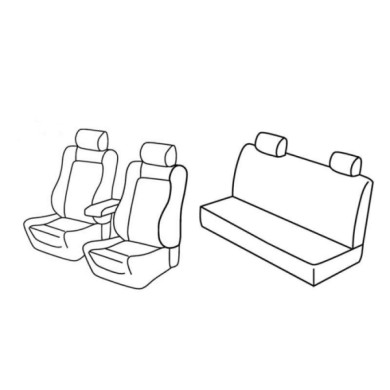 QF10105.JPG Set Coprisedili Superior Beige Alfa Romeo 156 4p Serie 10000 Coprisedili Su Misura Qf10105b