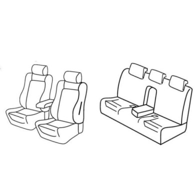 QF10109.JPG Set Coprisedili Superior Grigio/nero Alfa Romeo 159 4p Serie 10000 Coprisedili Su Misura Qf10109c