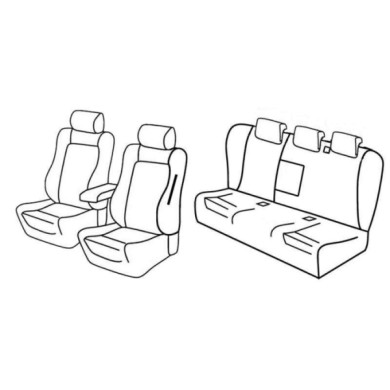 QF10114.JPG Set Coprisedili Superior Nero/grigio Alfa Romeo 159 Sportwagon Serie 10000 Coprisedili Su Misura