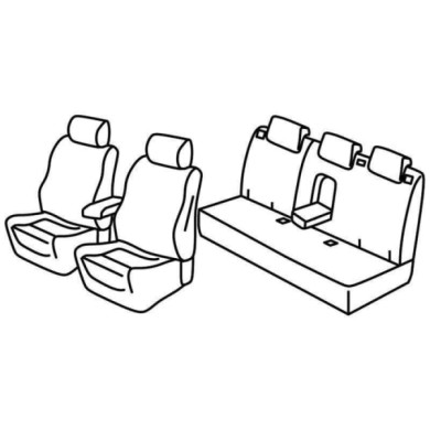 QF10115.JPG Set Coprisedili Superior Beige Alfa Romeo Giulietta Serie 10000 Coprisedili Su Misura