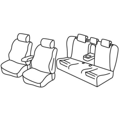 QF11015.JPG Set Coprisedili Superior Beige Audi A4 Avant Serie 11000 Coprisedili Su Misura Qf11015b
