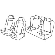 QF11024.JPG Set Coprisedili Superior Grigio/nero Audi A4 4p Serie 11000 Coprisedili Su Misura Qf11024c