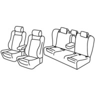 QF11025.JPG Set Coprisedili Superior Grigio/nero Audi A6 4p Serie 11000 Coprisedili Su Misura Qf11025c