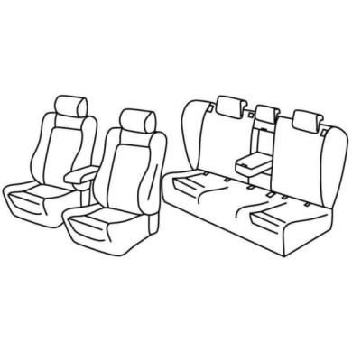 QF11033.JPG Set Coprisedili Superior Beige Audi A4 Allroad-a4 Avant Serie 11000 Coprisedili Su Misura