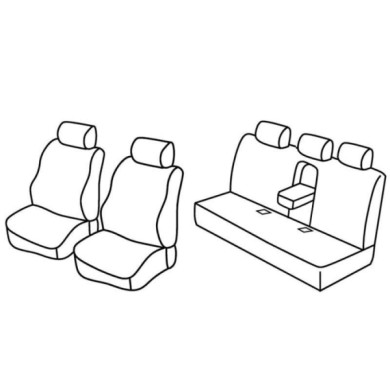 QF12006.JPG Set Coprisedili Superior Beige Bmw Serie 3 (e46) Serie 12000 Coprisedili Su Misura