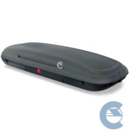Italfodere Baule da Tetto 480Lt Box Auto Portatutto Portabagagli Portapacchi Portasci BA480 Carbox Stupendo Effetto Carbonio