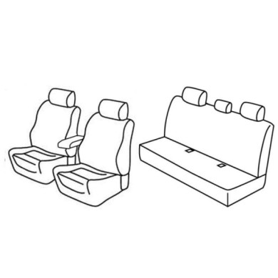 QF12011.JPG Set Coprisedili Superior Nocciola Bmw Serie 3 (e90) Serie 12000 Coprisedili Su Misura Qf12011a