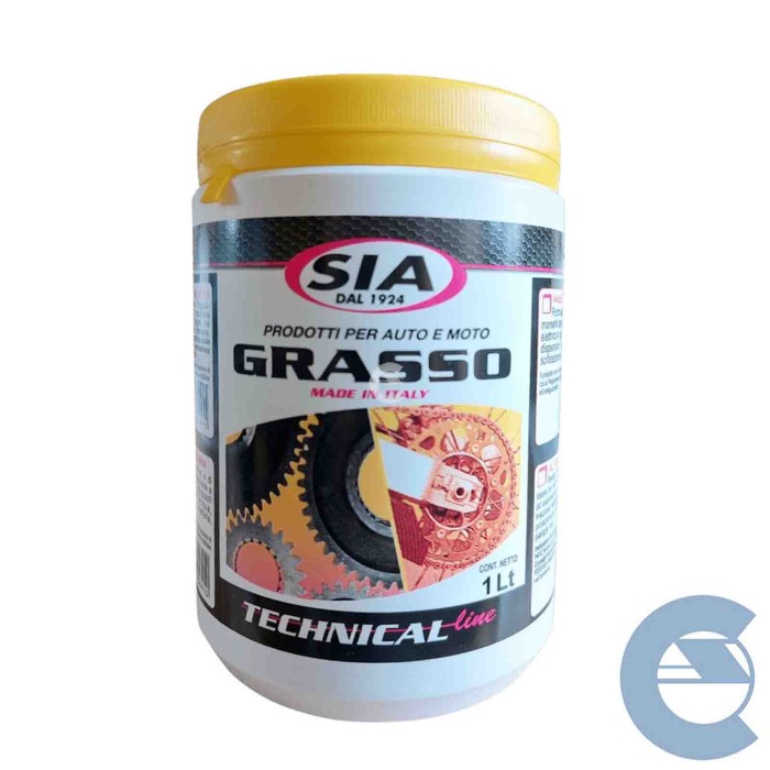 SIA6014_1.jpg Sia 6014 Grasso Stauffer Per Auto E Moto Marino Antiacqua 1 Litro