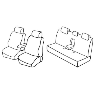 QF12013.JPG Set Coprisedili Superior Nocciola Bmw Serie 3 (e90) Serie 12000 Coprisedili Su Misura Qf12013a