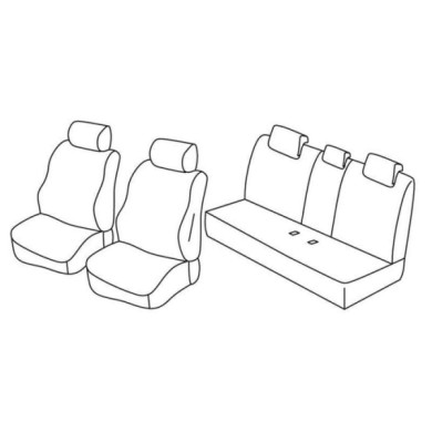 QF12030.JPG Set Coprisedili Superior Nocciola Bmw Serie 7 (e65) (e66) Serie 12000 Coprisedili Su Misura