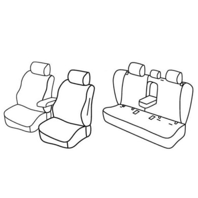 QF12031.JPG Set Coprisedili Superior Grigio/nero Bmw Serie 3 Touring (e91) Serie 12000 Coprisedili Su Misura