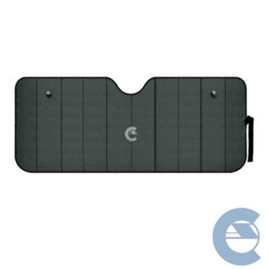 LAMPA-66861-PARASOLE-SCURO-M.jpg Scudo Termico Per Parabrezza Nero Opaco M 61x147 Cm Scudi Parasole Tendine Parasole