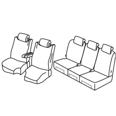 QF13026.JPG Set Coprisedili Superior Nocciola Citroen C4 Picasso-c4 Spacetourer Serie 13000 Coprisedili Su Misura Qf13026a