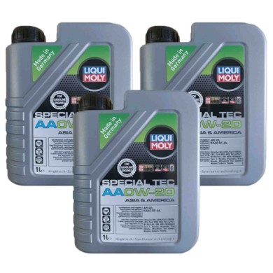 LIQUI-MOLY-6738_3-LITRI.jpg Liqui Moly 6738 Olio Motore 0w20 Per Auto Ibride E Benzina 3 Litri