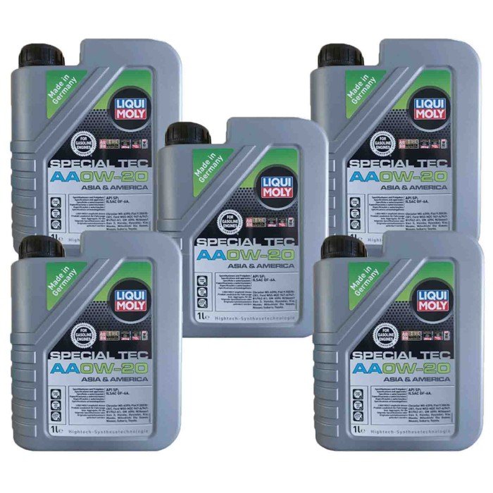 LIQUI-MOLY_6738_5-LITRI.jpg Liqui Moly 6738 Olio Motore 0w20 Per Auto Ibride E Benzina 5 Litri