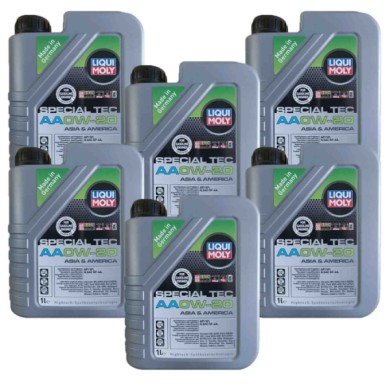 LIQUI-MOLY-6738_6-LITRI.jpg Liqui Moly 6738 Olio Motore 0w20 Per Auto Ibride E Benzina 6 Litri