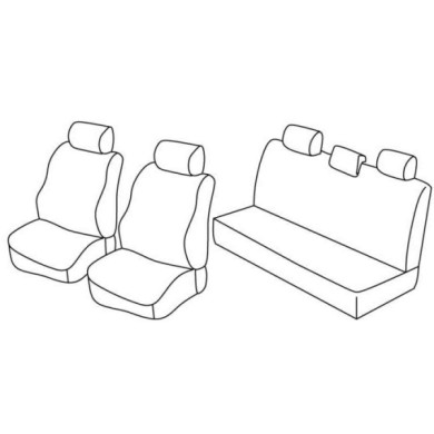 QF14022.JPG Set Coprisedili Superior Nocciola Dacia Logan 5p Serie 14000 Coprisedili Su Misura