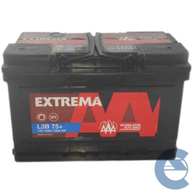 149521-large_default.jpg Aaa Extrema L3b 75+ 12v 75ah 730a En 7905771 Batteria Avviamento Auto