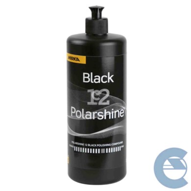POLARSHINE-12_1-ESOLVER.jpg Mirka 7991210111b Cera Per Lucidatura Nera Polarshine 12 Black Bottiglia 1 Litro