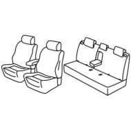 QF15058.JPG Set Coprisedili Superior Nero/rosso Fiat Tipo 4p Serie 15000 Coprisedili Su Misura Qf15058e