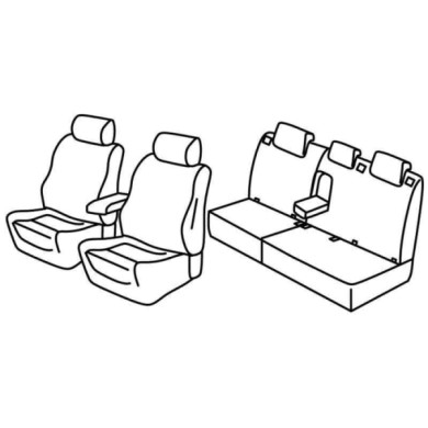 QF15079.JPG Set Coprisedili Superior Nero/grigio Fiat Tipo Sw Serie 15000 Coprisedili Su Misura Qf15079f