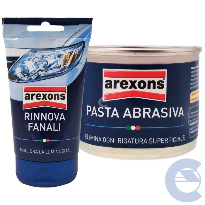 Senza titolo-4.jpg Arexons Mirage Pasta Abrasiva 150ml + Rinnova Fanali Auto Moto Camion