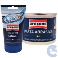 E-Led Arexons Kit Pulizia Auto Pasta abrasiva per carrozzeria + Pasta liquida rinnova fanali (1)
