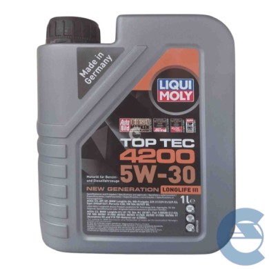 LIQUI-MOLY-8972-TOPTEC-42005W30.jpg Liqui Moly 8972 Top Tec 4200 5w30 1 Litro Olio Motore Benzina E Diesel