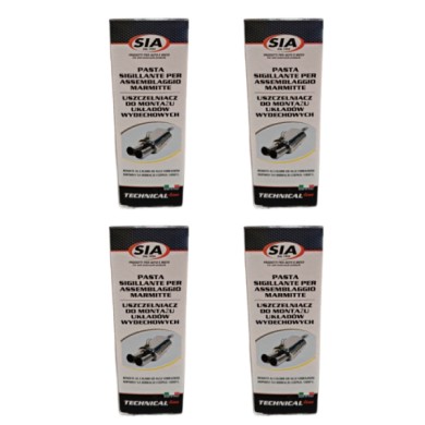 9012_X4PZ.jpg Sia Mastice Pasta Sigillante Per Accoppiamento Marmitte Nera 75 Ml 4PZ