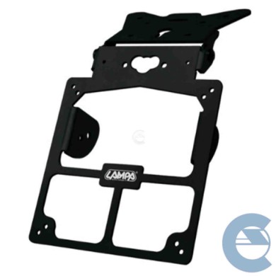 LAMPA-90153-PORTATARGA-EXTREME-(1).jpg Xtreme Portatarga Universale Nero Portatarga Per Moto Portatarga