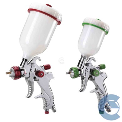 A601A+A602A-ESOLVER.jpg Fervi A601a+a602a Kit 2 Aerografi Specifici Per Verniciatura Professionale Con Serbatoio A Base Acqua