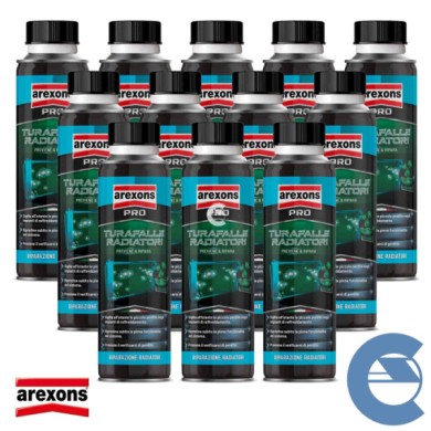3571-12-PEZZI-LOGO.jpg Arexons 3571 Turafalle Perdite Radiatore 12 Pezzi X 300 Ml.