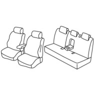 QF16082.JPG Set Coprisedili Superior Nero/grigio Ford Edge Serie 16000 Coprisedili Su Misura
