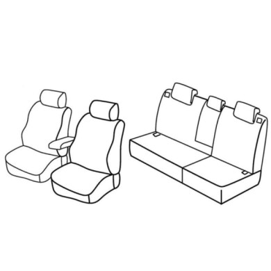 QF18020.JPG Set Coprisedili Superior Beige Hyundai Tucson Serie 18000 Coprisedili Su Misura Qf18020b